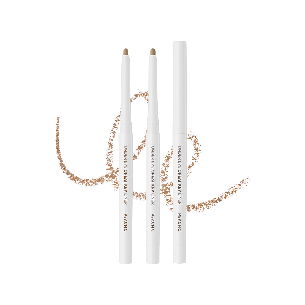 Peach C Under Eye Cheat Key Liner 02 Cool Ash