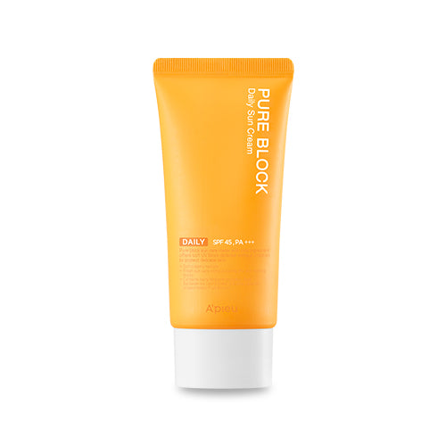 Apieu Pure Block Sun Cream Daily (Yellow) 50ml