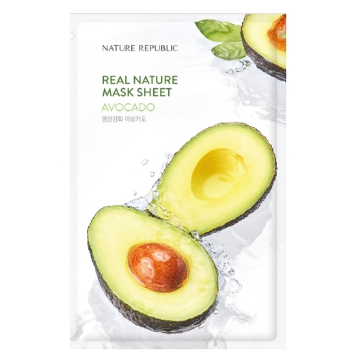 NATURE REPUBLIC Real nature mask sheet - Hydration Avocado 23ml