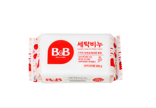 B&B Laundry Soap for Baby Fabric(Acacia) 200g