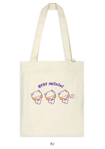 BT21 MININI CANVAS BAG AND POUCH ECO BAG RJ