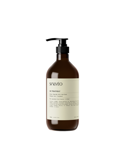 Black peptide anti-hairloss damage care treatment