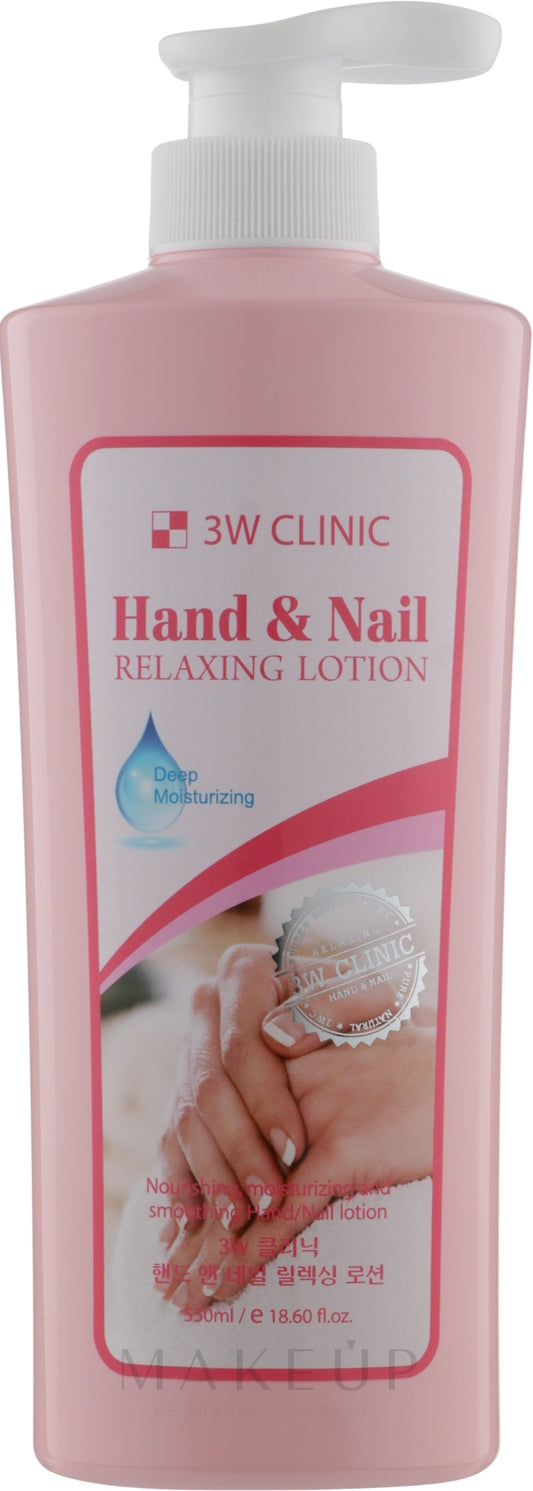 RELAXING HAND & NAIL LOTION 550ml