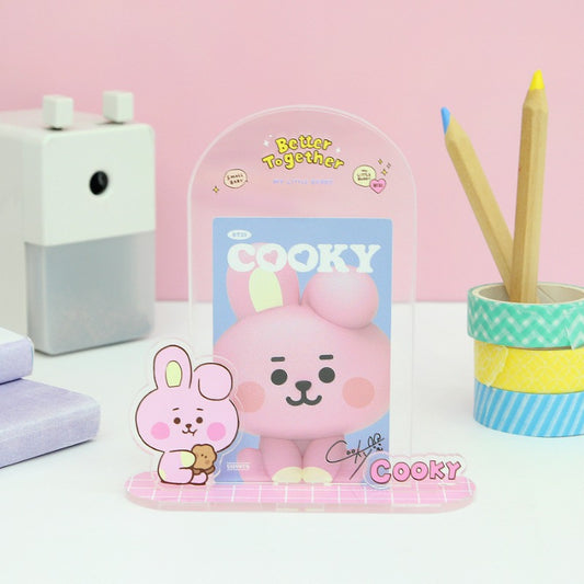 BT21 BABY MY LITTLE BUDDY ACRYLIC MULTI STAND COOKY