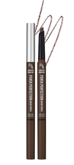 Wonder Drawing Penta Perfection Brow Pencil 02 Natural Brown 0.3g