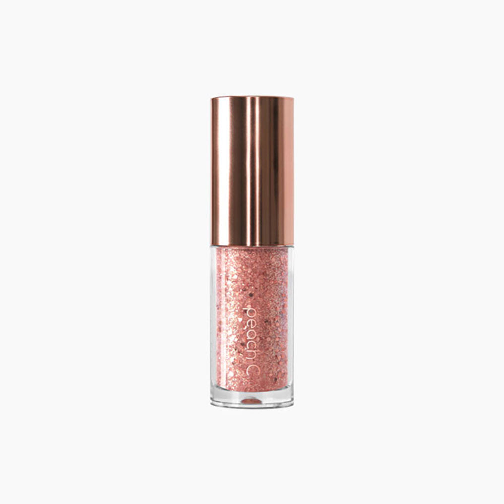Peach C Champagne Eye Glitter 03 Rosé Coral