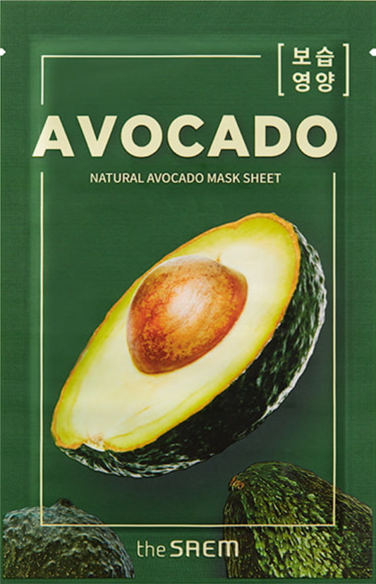 Natural Avocado Mask Sheet 21ml