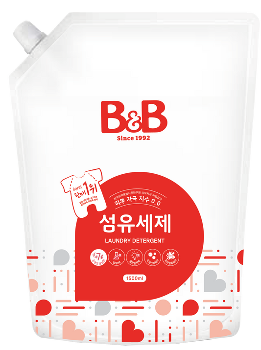 B&B Baby Laundry Detergent Refill 1500ml