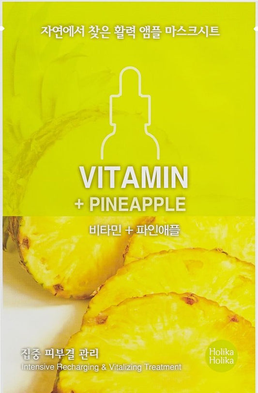 Vitamin + Pineapple Mask Sheet(Found in Nature)