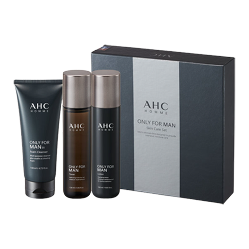 Homme Only For Man Skin Care EX Triple Set (Toner + Lotion + Cleanser)