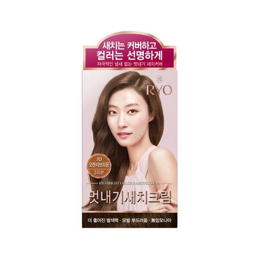 RYO Bright Color Hairdye Cream 7O (16g*3)+(24g*3)