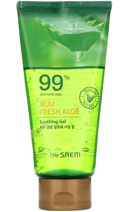 Jeju Fresh Aloe Soothing Gel 99%_300ml_Tube 300ml