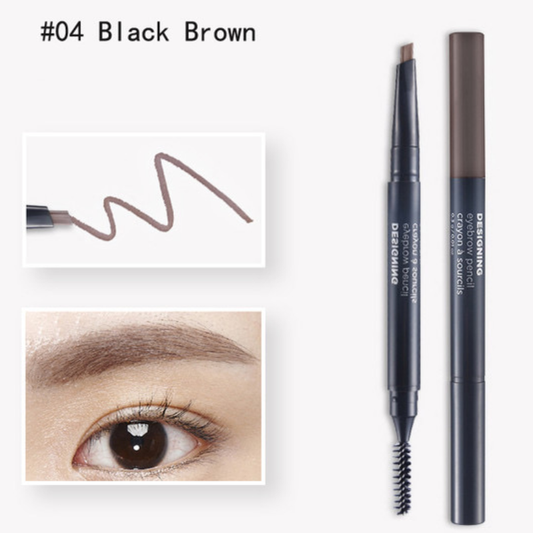 DESIGNING EYEBROW PENCIL 04 BLACK BROWN 0.3g