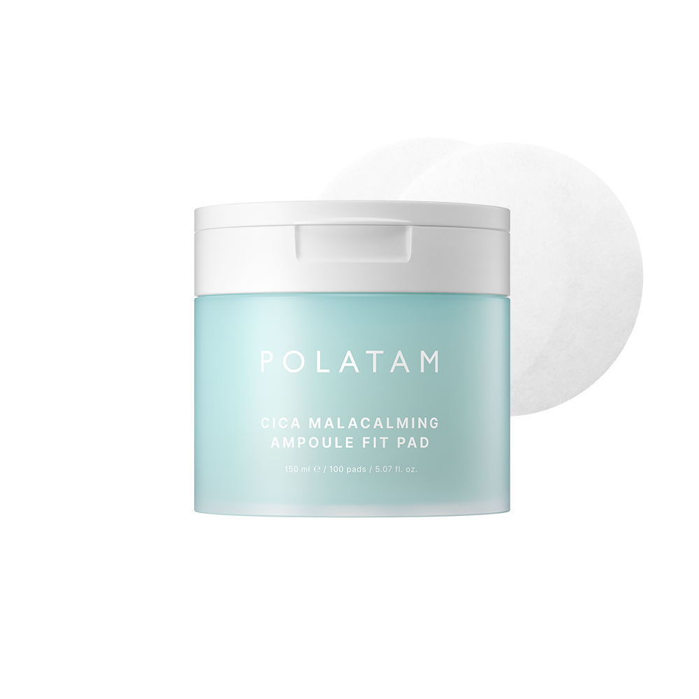 POLATAM CICA MALACALMING AMPOULE FIT PAD 150ml/ 100pads