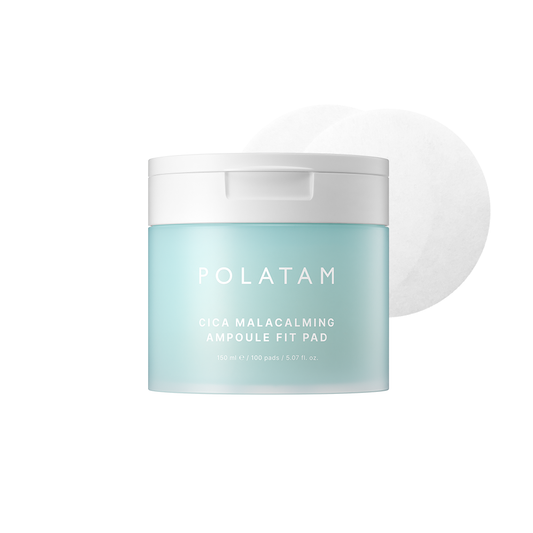 POLATAM CICA MALACALMING AMPOULE FIT PAD 150ml/ 100pads