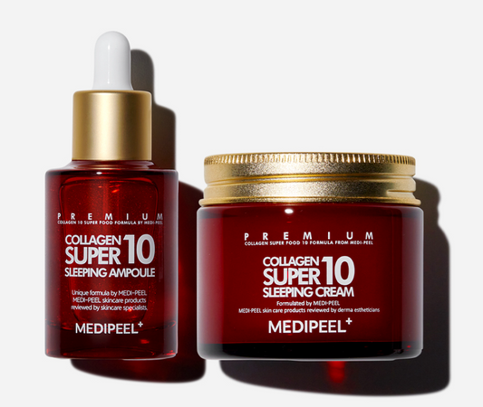 Medipeel COLLAGEN SUPER 10 SLEEPING CARE SET ampoule 30ml / cream 10g