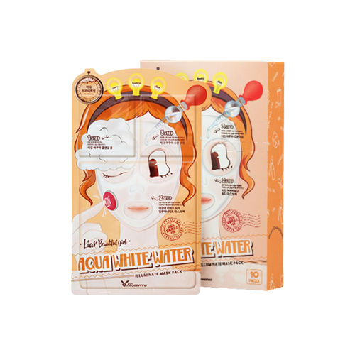 Elizavecca Liar Beautiful girl Aqua White Water Illuminate Mask Pack 25g
