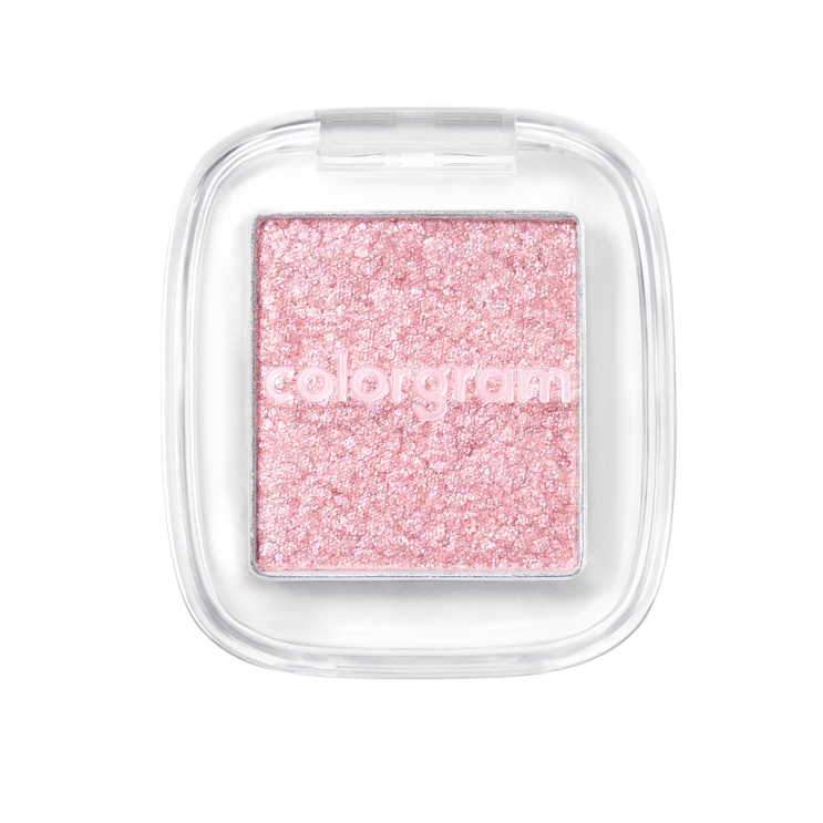 COLORGRAM SINGLE CUBE EYESHADOW 10 COOL PINK GLITTER