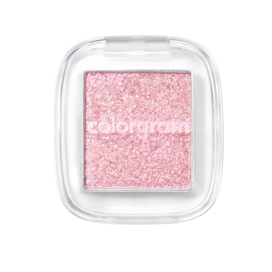 COLORGRAM SINGLE CUBE EYESHADOW 10 COOL PINK GLITTER