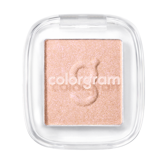 COLORGRAM SINGLE CUBE EYESHADOW 19 APRICOT PINK SHIMMER