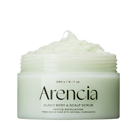 Arencia Fresh Cloud Body Scrub (Geranium & Primrose) 260g