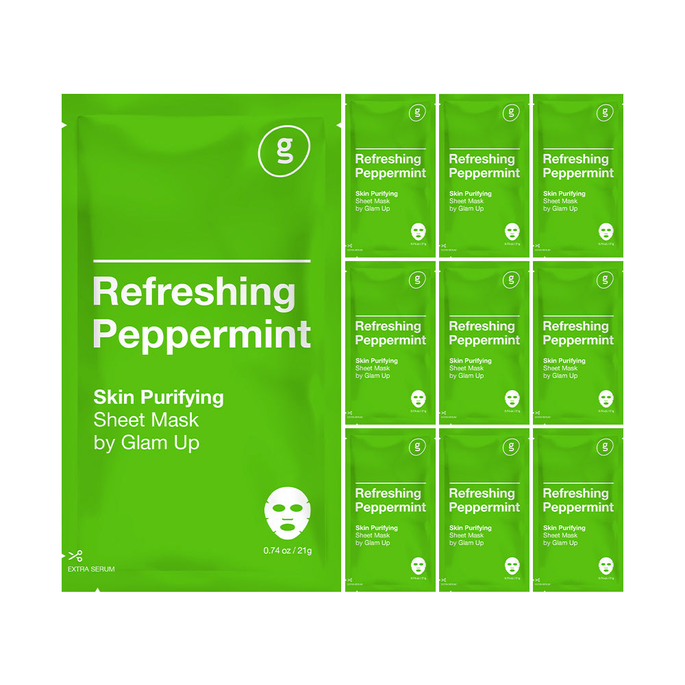 Sheet Mask #Refreshing Peppermint 21g*10ea
