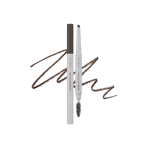 rom&nd Han All Flat Brow W1 Gentle Brown 0.17g