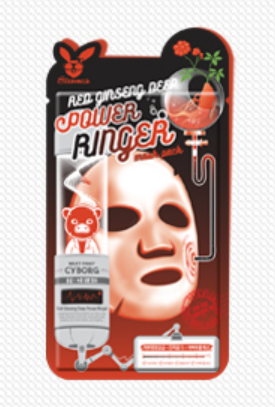Elizavecca Red Ginseng Deep Power Ringer Mask Pack 23g