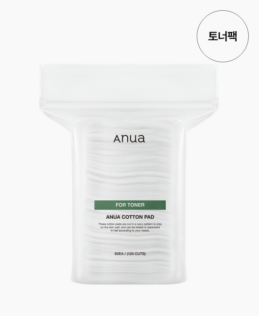 Anua COTTON PAD FOR TONER 60PADS