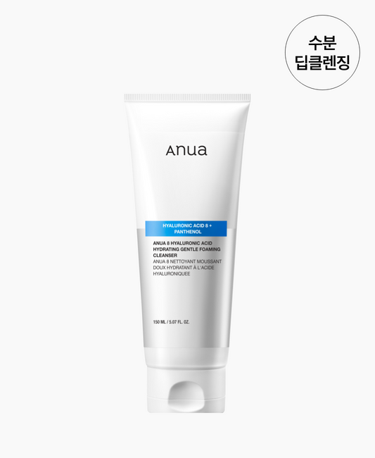 Anua HYALURONIC HYDRATING GENTLE FOAMING CLEANSER 150ML