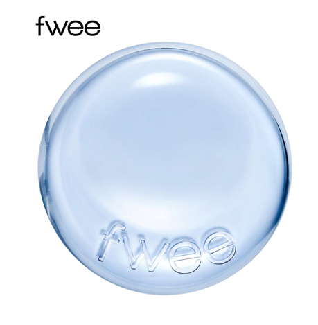 FWEE CUSHION GLASS NATURAL 1.5 PEACH GLASS