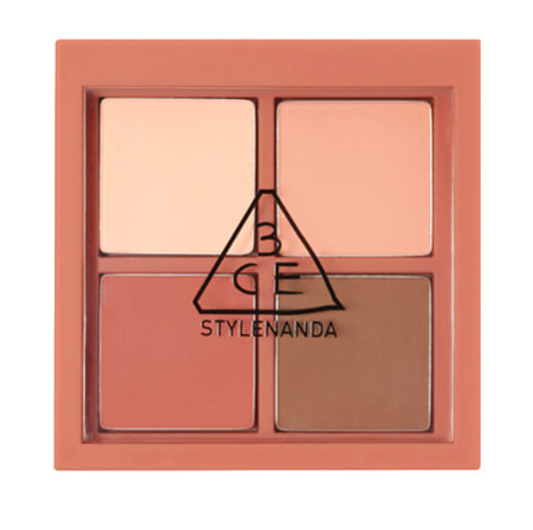 3ce MINI MULTI EYE COLOR PALETTE #ROSE LATTE