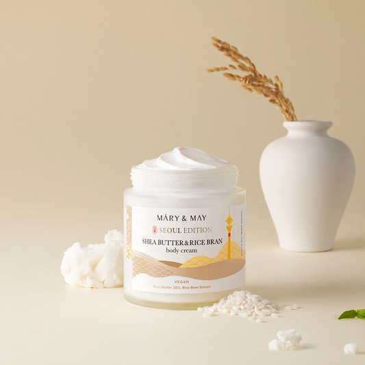 Mary&May Shea Butter & Rice Bran Body Cream 250ml