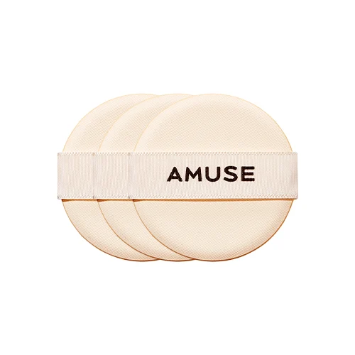 AMUSE DEW JELLY VEGAN CUSHION PUFF 3P