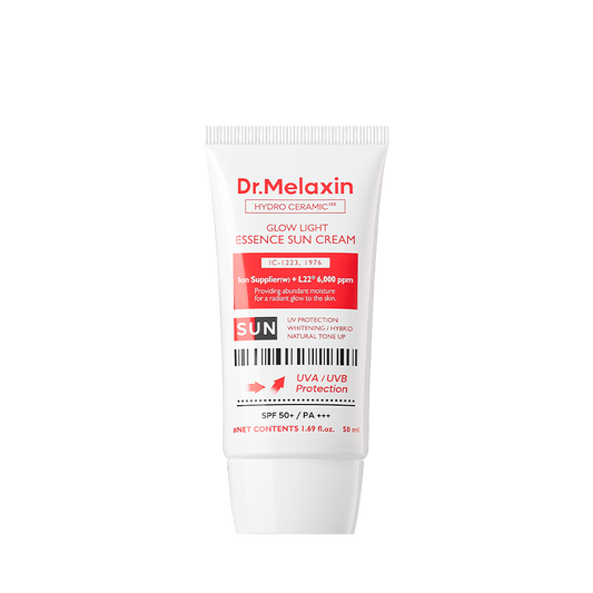DR.MELAXIN Hydro Ceramic Glow Light Essence Sun Cream 50ml