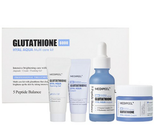 Medipeel GLUTATHIONE HYAL AQUA MULTI CARE KIT 50g / 30ml / 15ml*2pcs