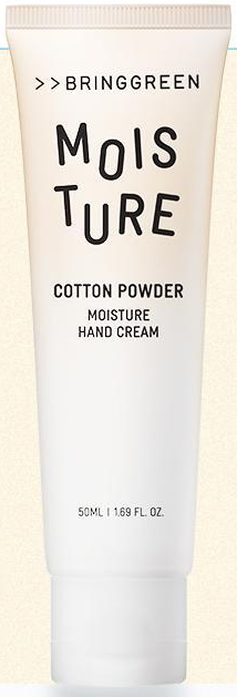BRING GREEN MOISTURE HAND CREAM 50mL [COTTON POWDER]