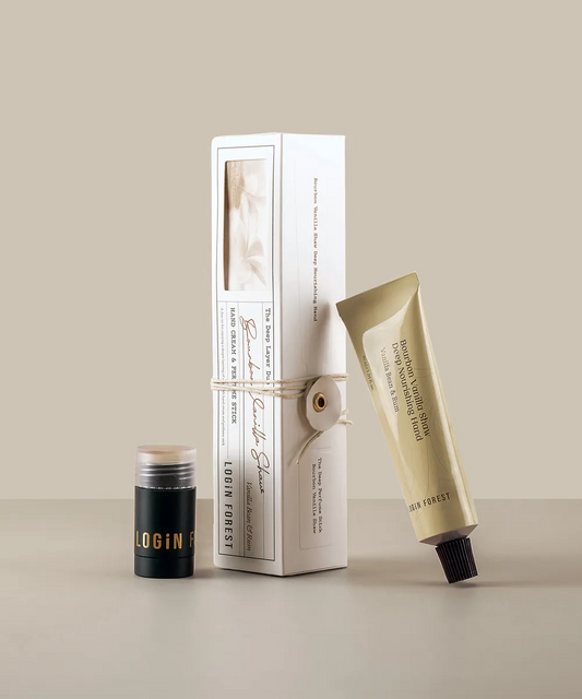 Login Forest THE DEEP LAYER DUO Bourbon Vanilla Shaw hand Cream 30ml Perfume Stick 8g