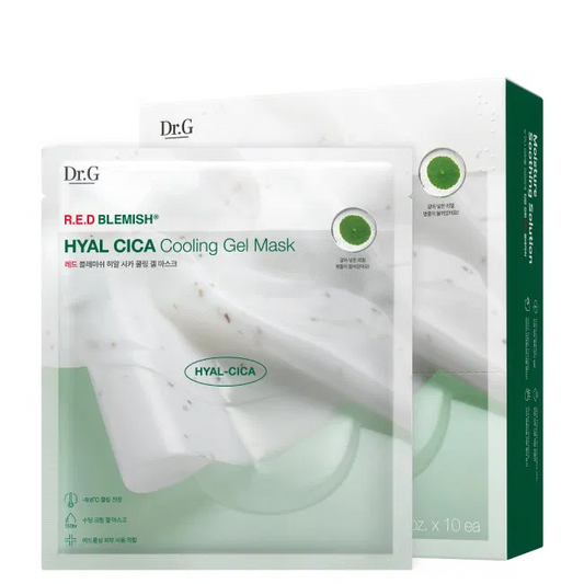 DR.G RED BLEMISH HYAL CICA COOLING GEL MASK27ml*10 270g