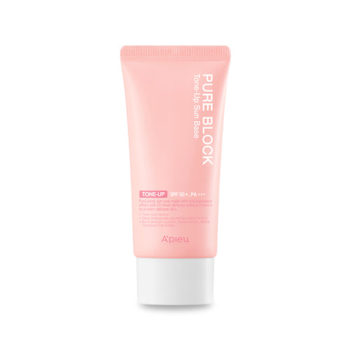 Apieu Pure Block Sun Cream Tone Up (Pink) 50ml