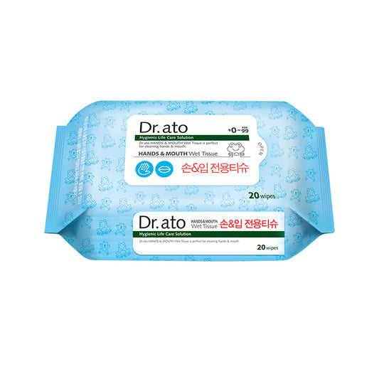 Dr.ato)Hand&Mouth Wet Tissue 20p