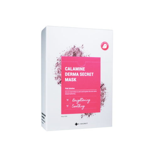K-SECRET Calamine Derma Secret Mask (10 Sheets) 25g