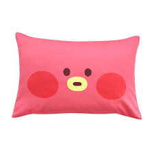 BT21 MININI FACE PILLOW COVER TATA