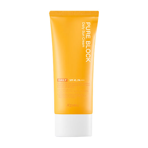 A'PIEU Pure Block Natural Daily Sun Cream SPF45 PA+++ 100ml