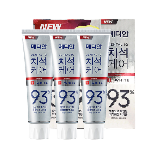 Median Advanced Tartars Solution Toothpaste White 120g*3ea