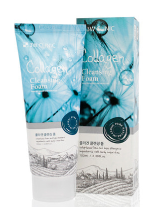 3W Clinic Collagen Cleansing Foam