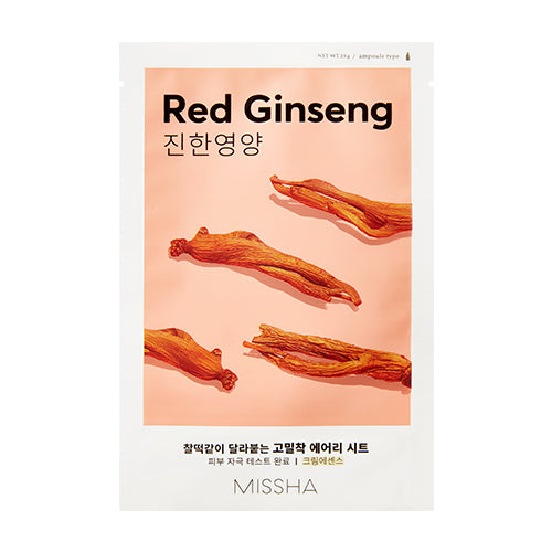 MISSHA AIRY FIT SHEET MASK [RED GINSENG]