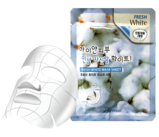 3W Clinic Fresh White Mask Sheet 23ml