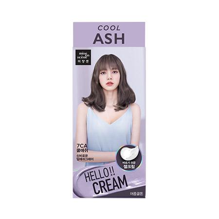 MISEENSCENE Hello Cream Color 7CA Cool Ash 40g+80g+5g+6ml