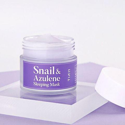TIA'M Snail&Azulene Sleeping Mask 80ml